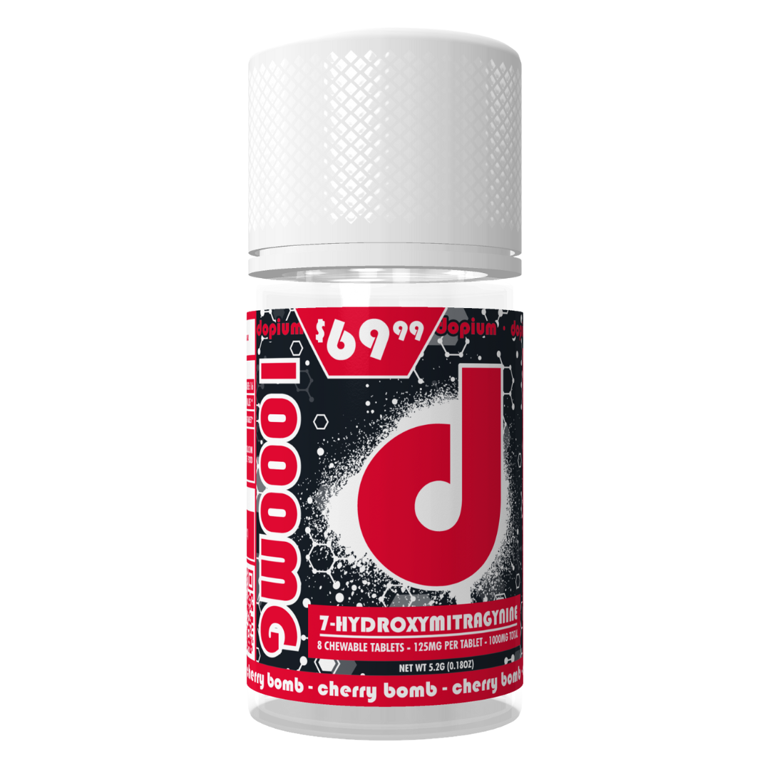 1000MG 7-OH Chewable Tablets - Cherry Bomb