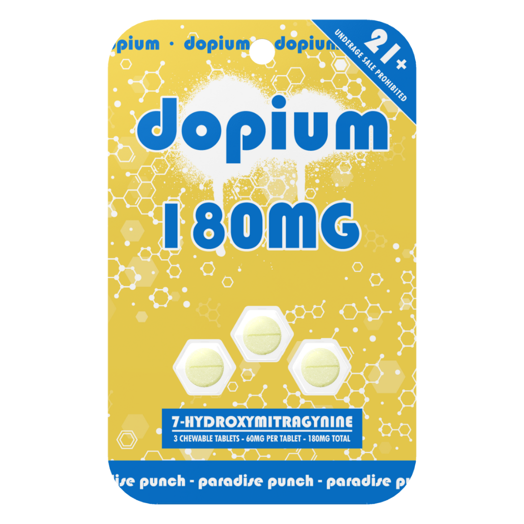 180MG 7-OH Chewable Tablets - Paradise Punch