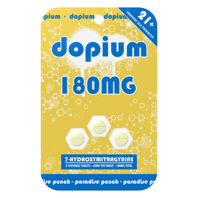 180MG 7-OH Chewable Tablets - Paradise Punch