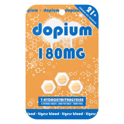 180MG 7-OH Chewable Tablets - Tigers Blood