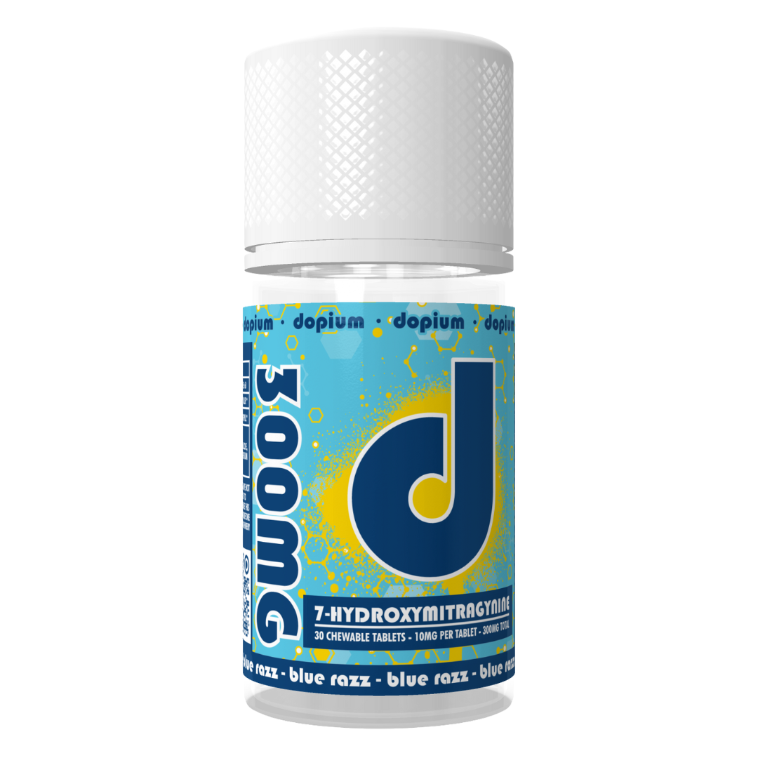 300MG 7-OH Chewable Tablets - Blue Razz