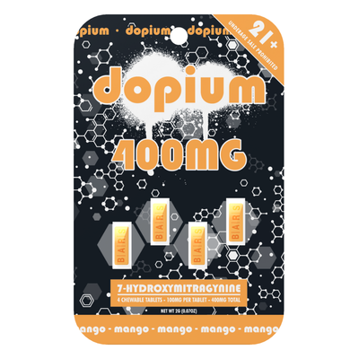 400MG 7-OH Chewable Bars - Mango