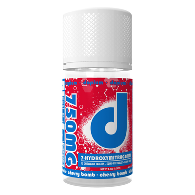 750MG 7-OH Chewable Tablets - Cherry Bomb