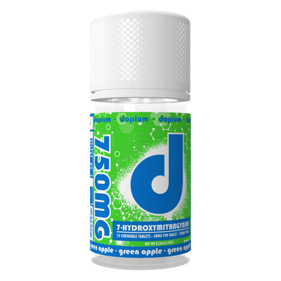 750MG 7-OH Chewable Tablets - Green Apple